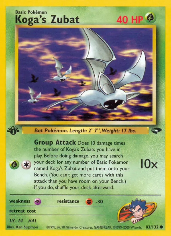 Card image of Koga's Zubat