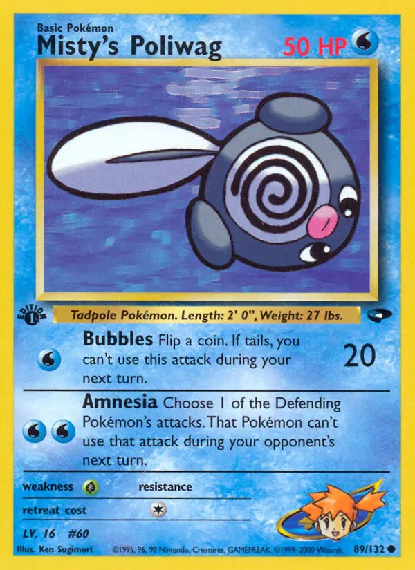 Card image of Misty's Poliwag