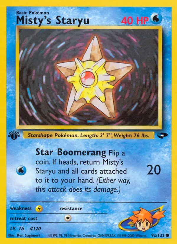 Card image of Misty's Staryu