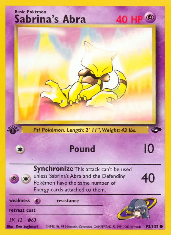 Card image of Sabrina's Abra