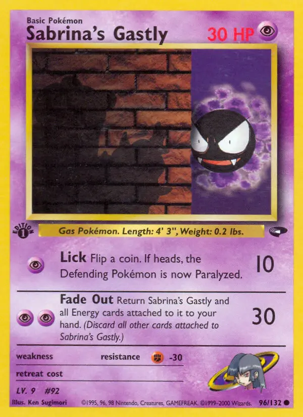Card image of Sabrina's Gastly