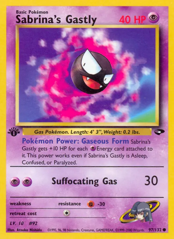 Card image of Sabrina's Gastly