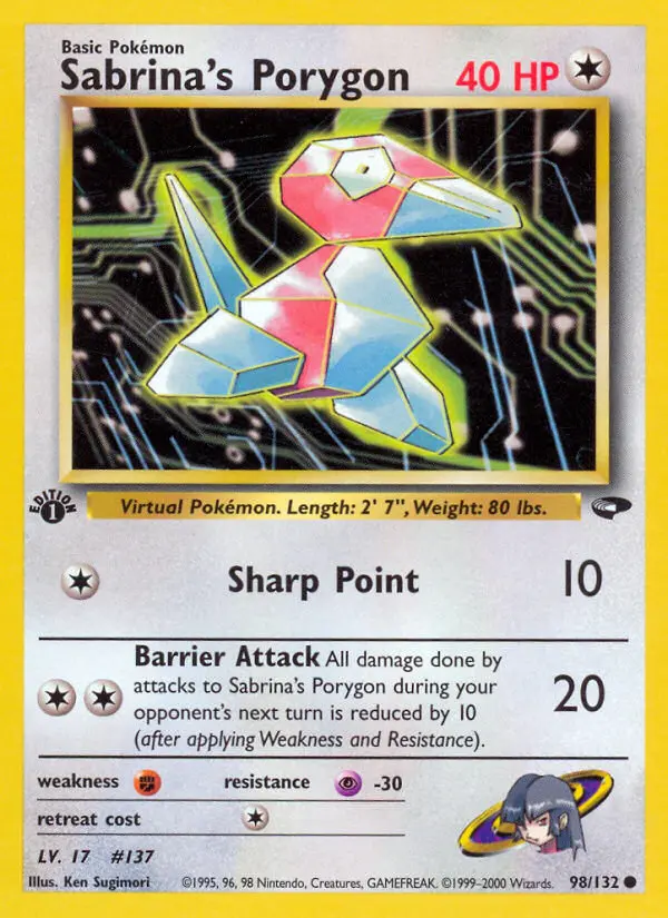 Card image of Sabrina's Porygon