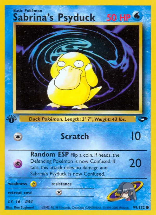 Card image of Sabrina's Psyduck