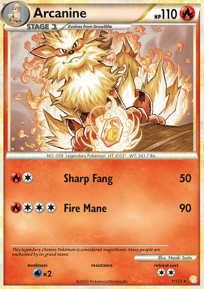 Card image of Arcanine