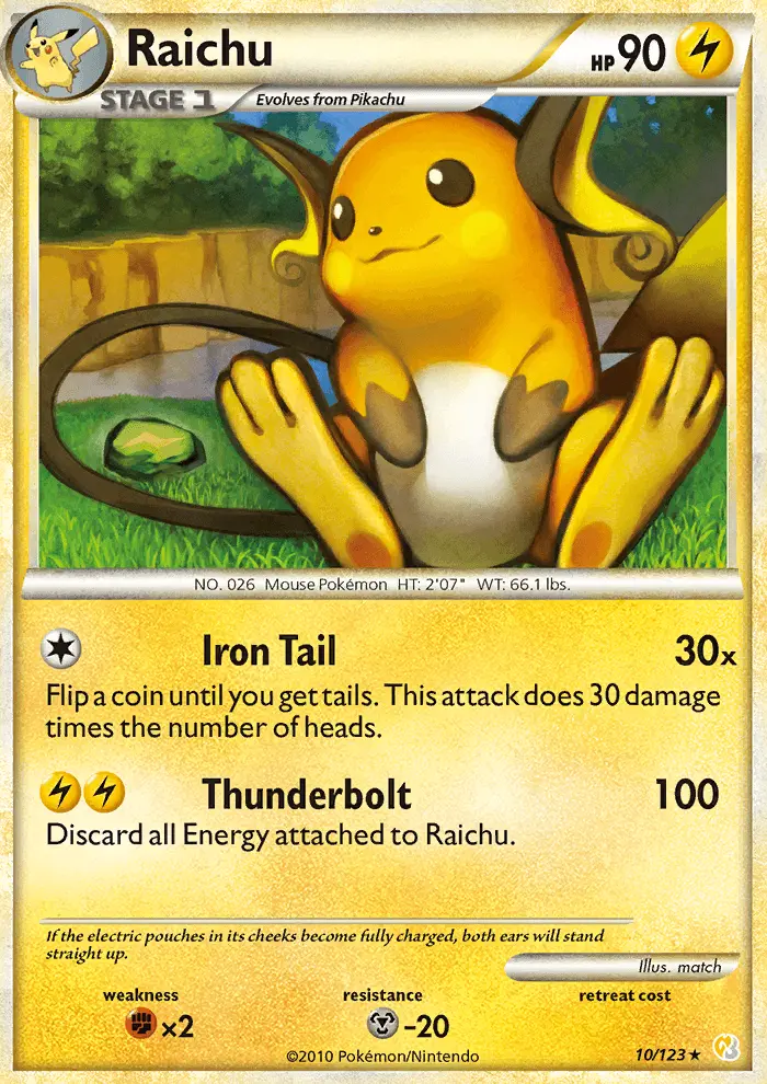 Card image of Raichu