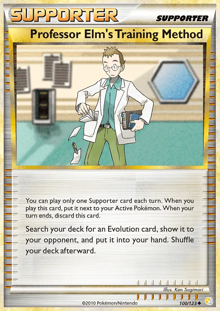 Card image of Professor Elm’s Training Method
