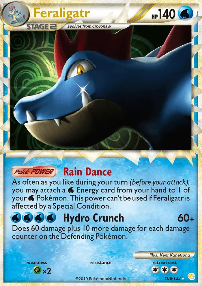 Card image of Feraligatr