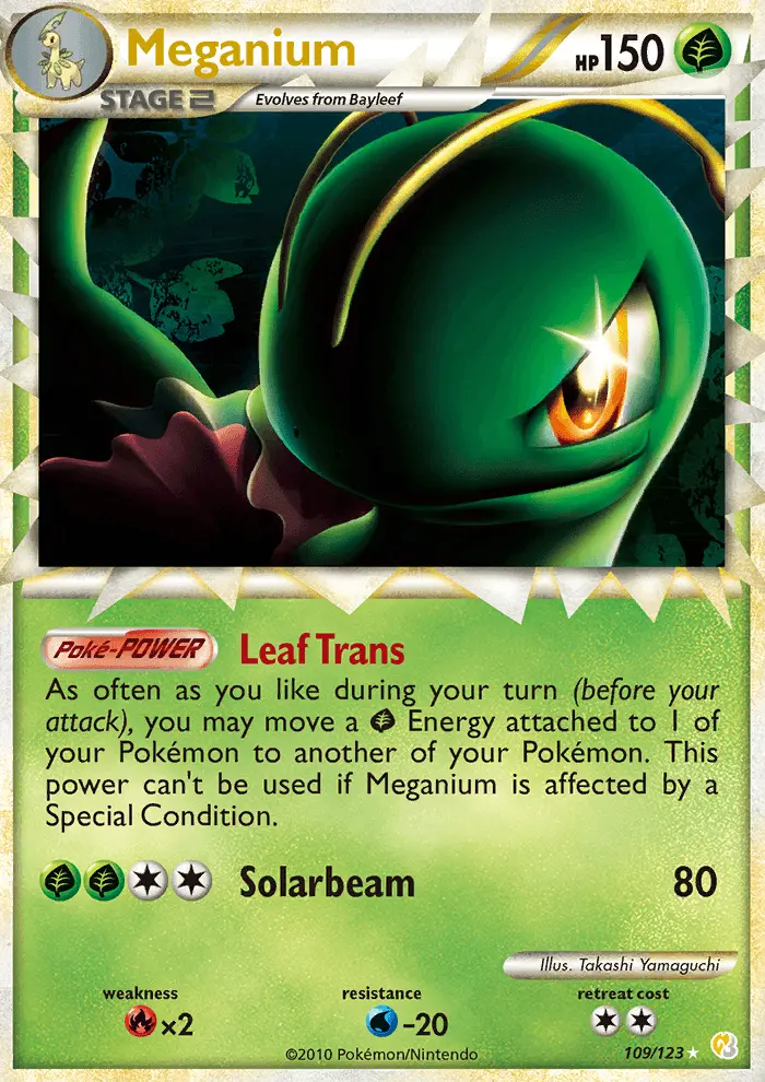 Card image of Meganium