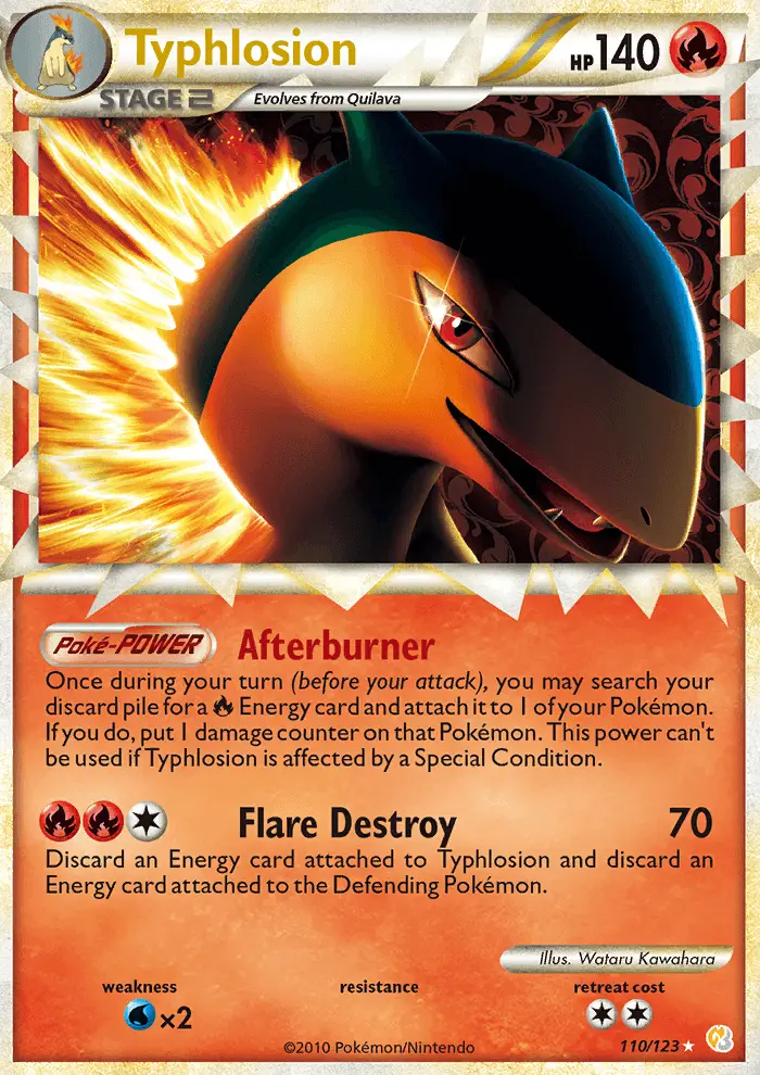 Card image of Typhlosion