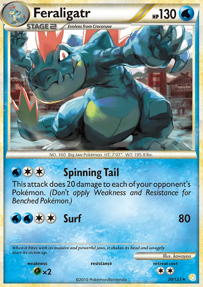Card image of Feraligatr