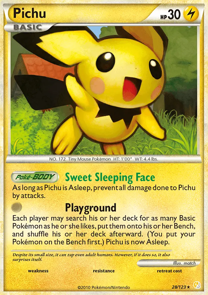 Card image of Pichu