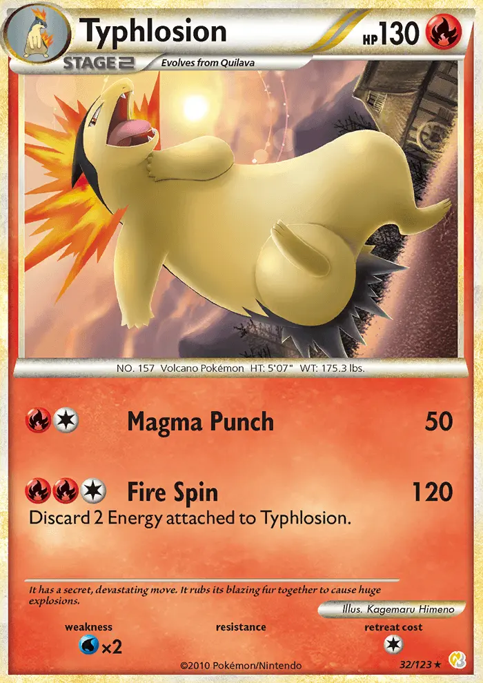 Card image of Typhlosion