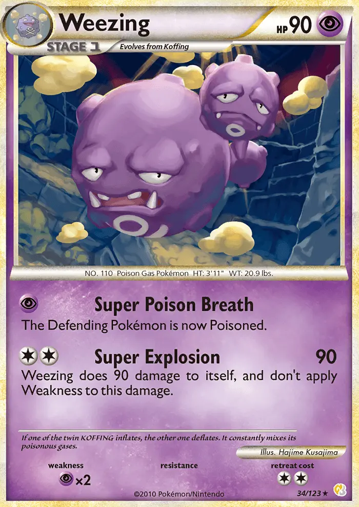 Card image of Weezing