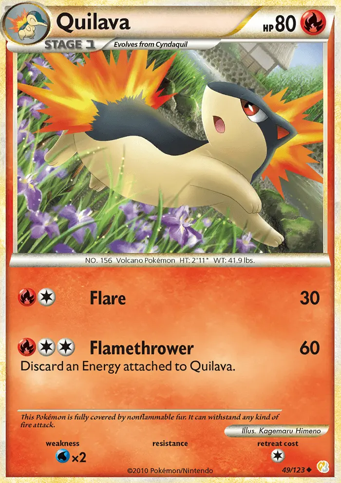 Card image of Quilava