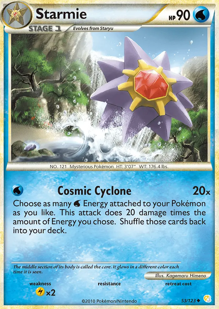 Card image of Starmie