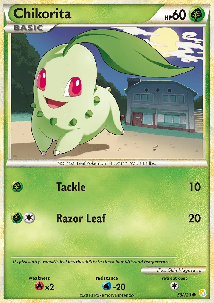 Card image of Chikorita