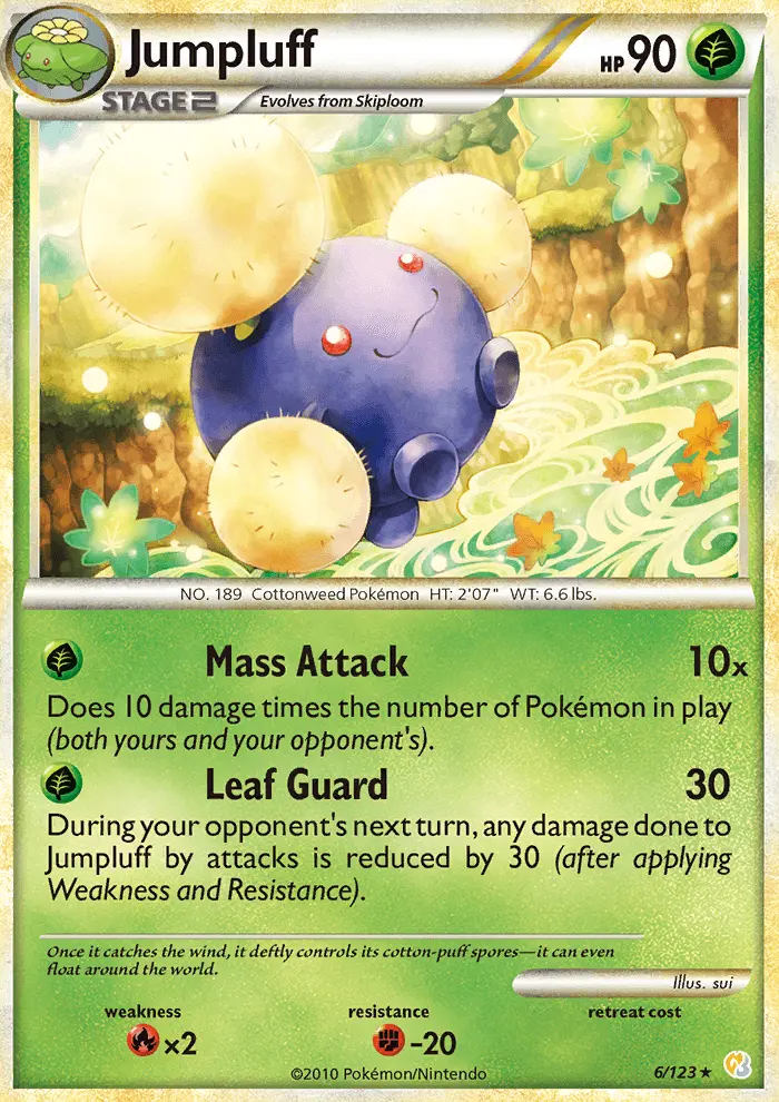 Card image of Jumpluff
