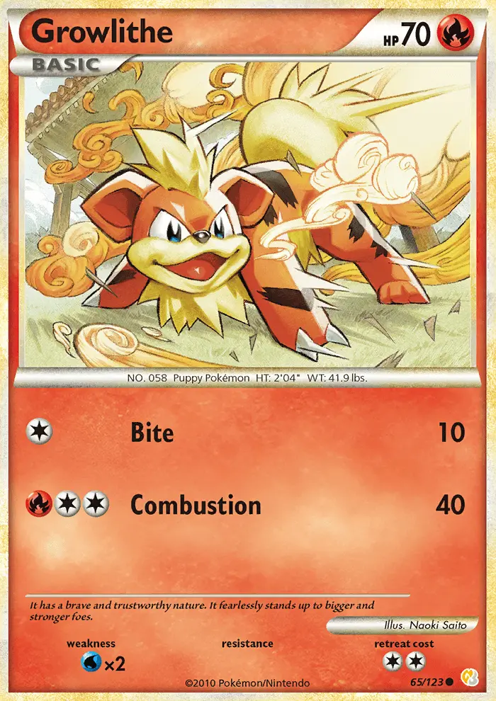 Card image of Growlithe