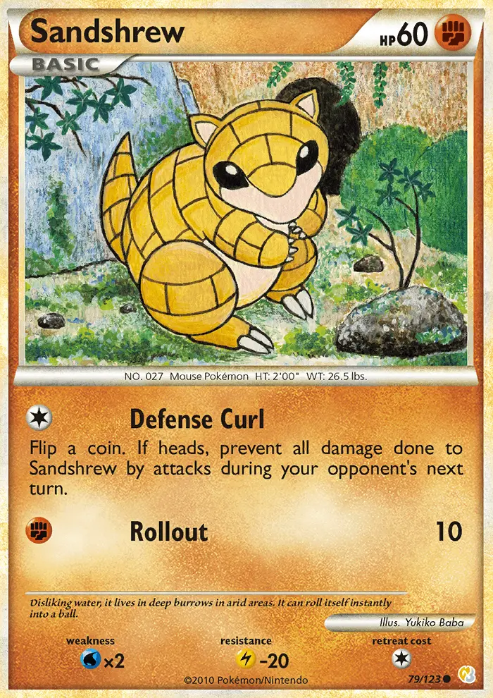 Card image of Sandshrew