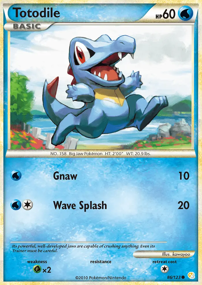 Card image of Totodile