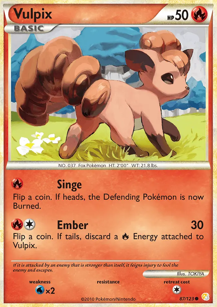 Card image of Vulpix