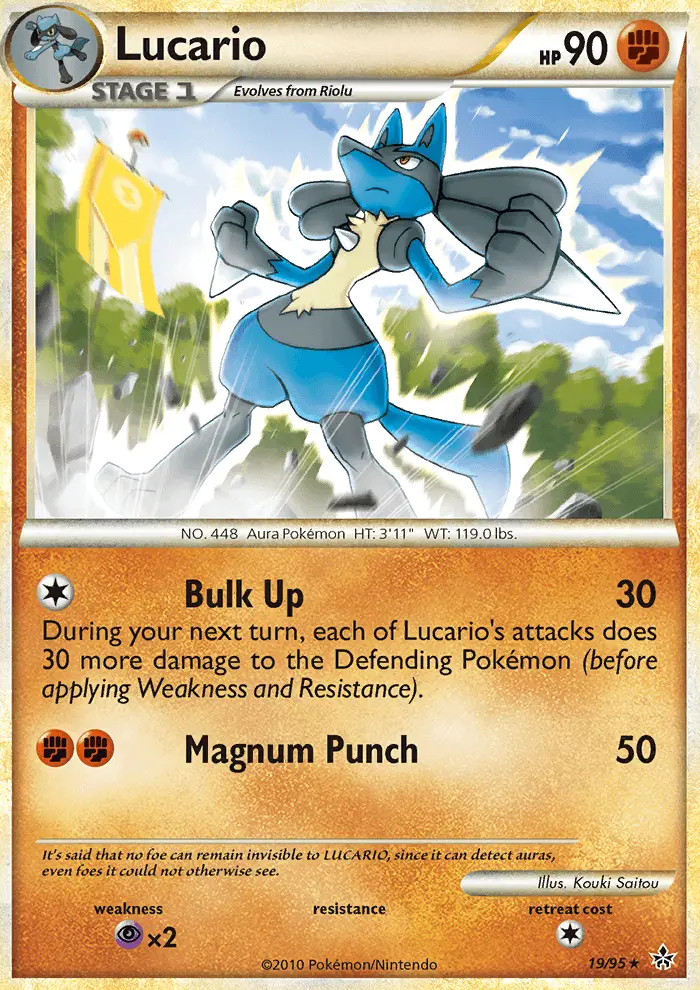 Card image of Lucario