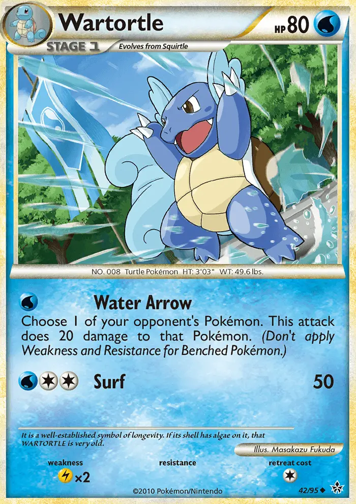 Card image of Wartortle