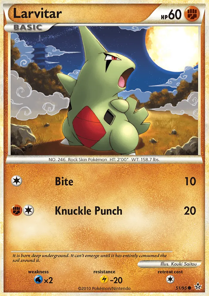 Card image of Larvitar