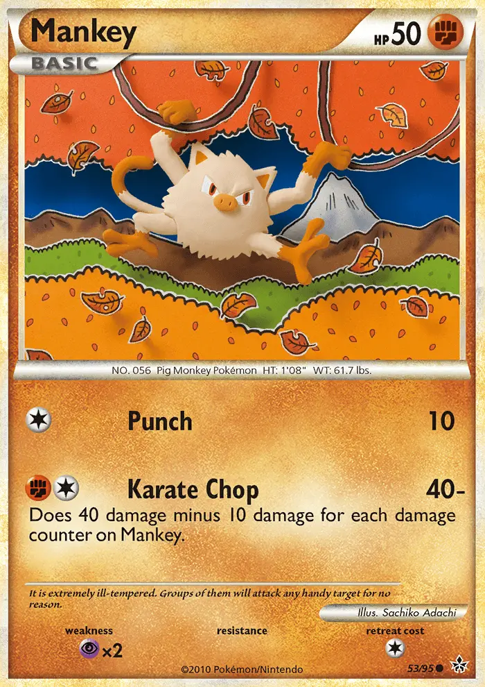 Card image of Mankey