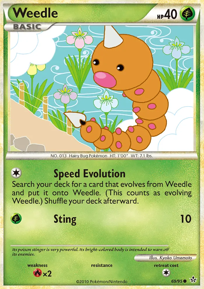 Card image of Weedle