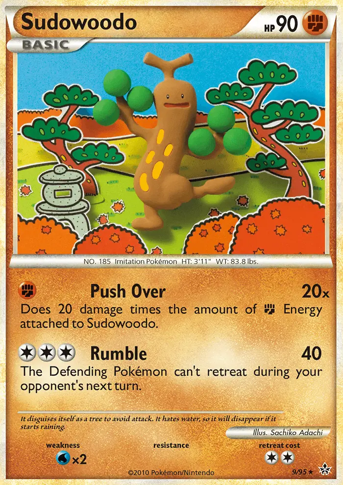 Card image of Sudowoodo