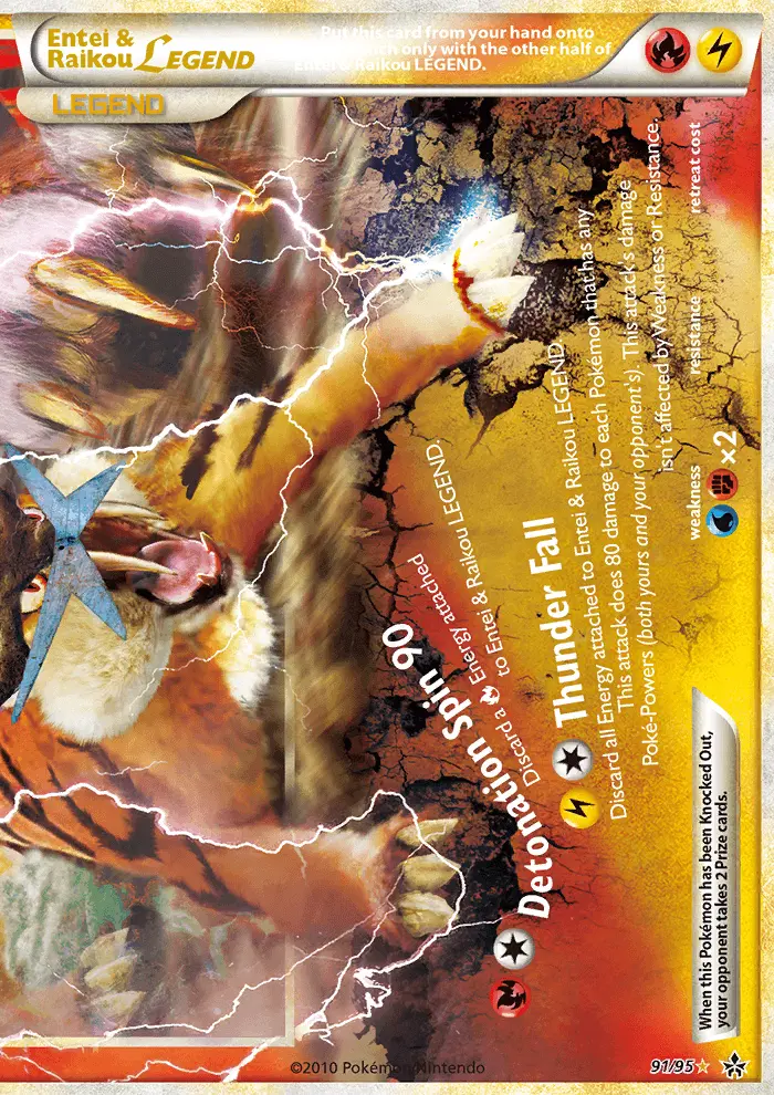 Card image of Entei & Raikou LEGEND