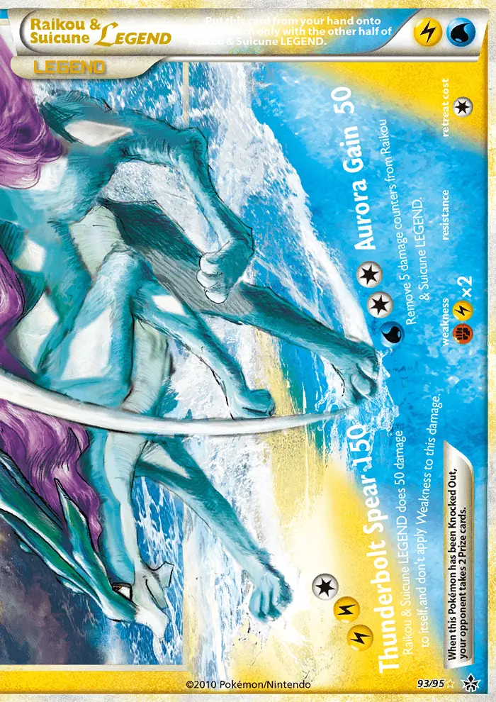 Card image of Raikou & Suicune LEGEND