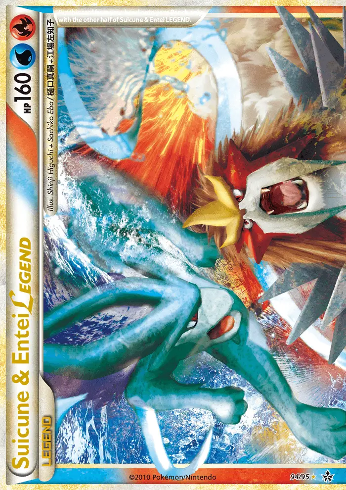 Card image of Suicune & Entei LEGEND