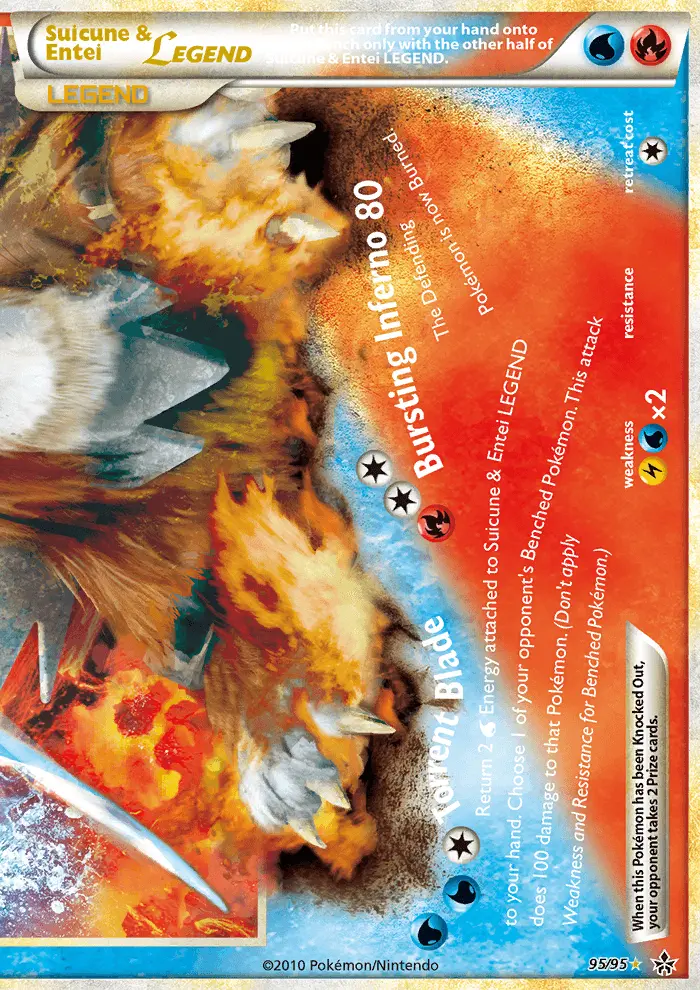 Card image of Suicune & Entei LEGEND