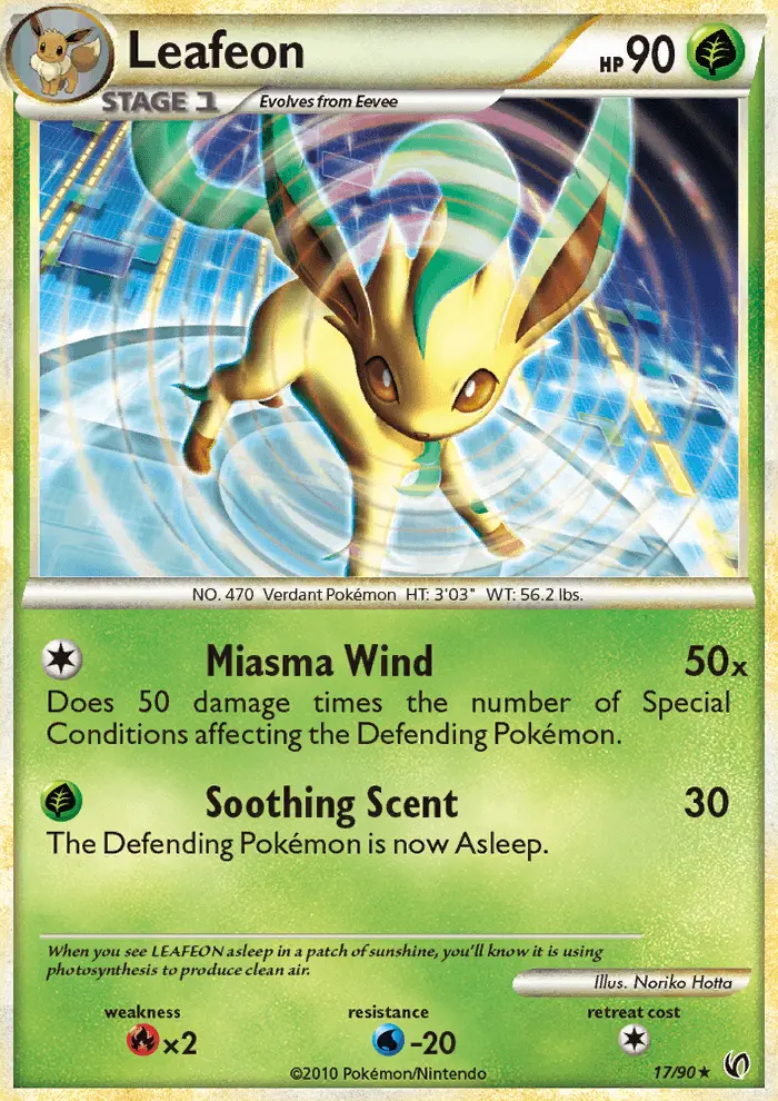 Card image of Leafeon