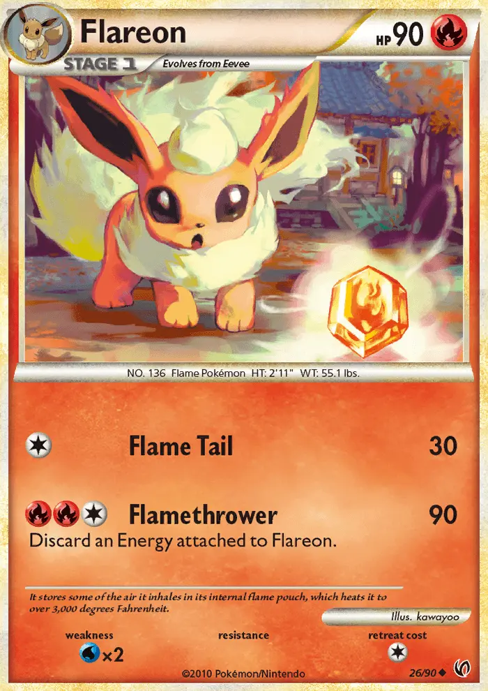 Card image of Flareon