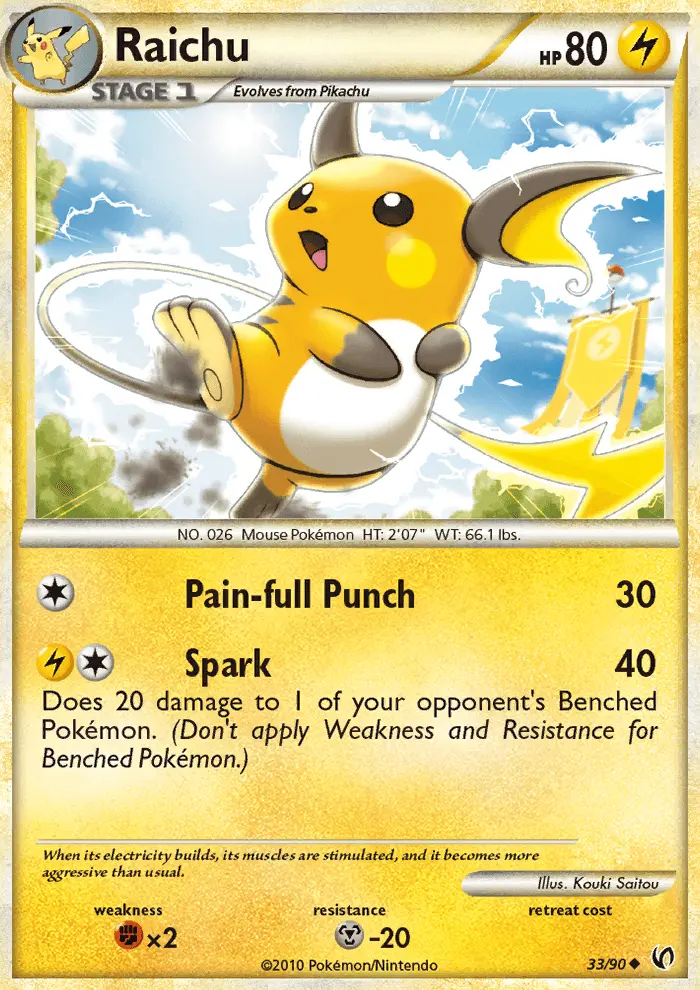 Card image of Raichu