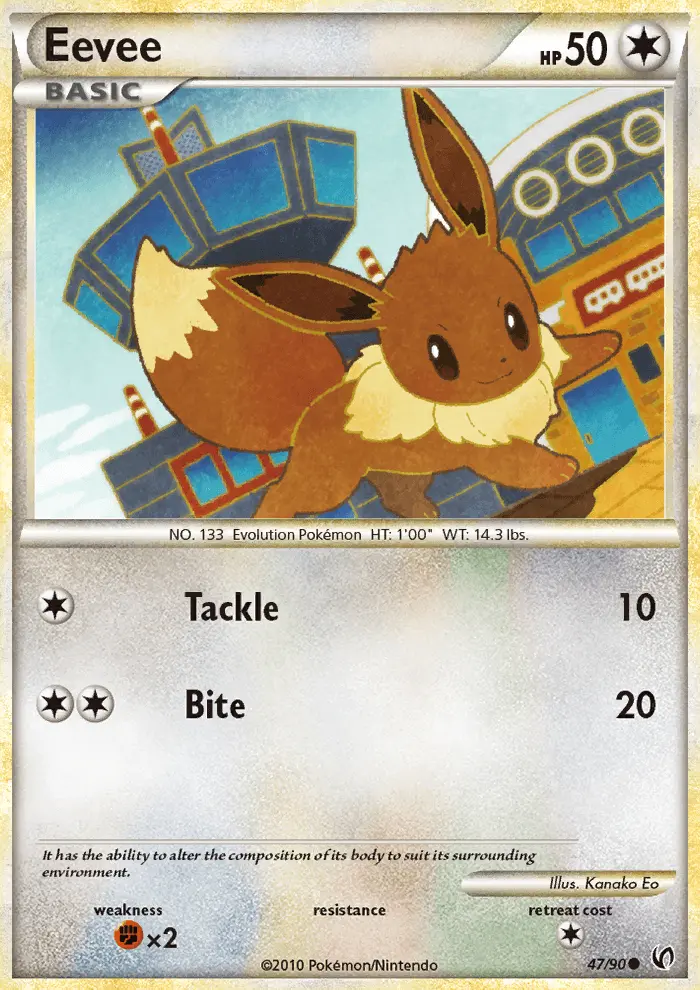 Card image of Eevee