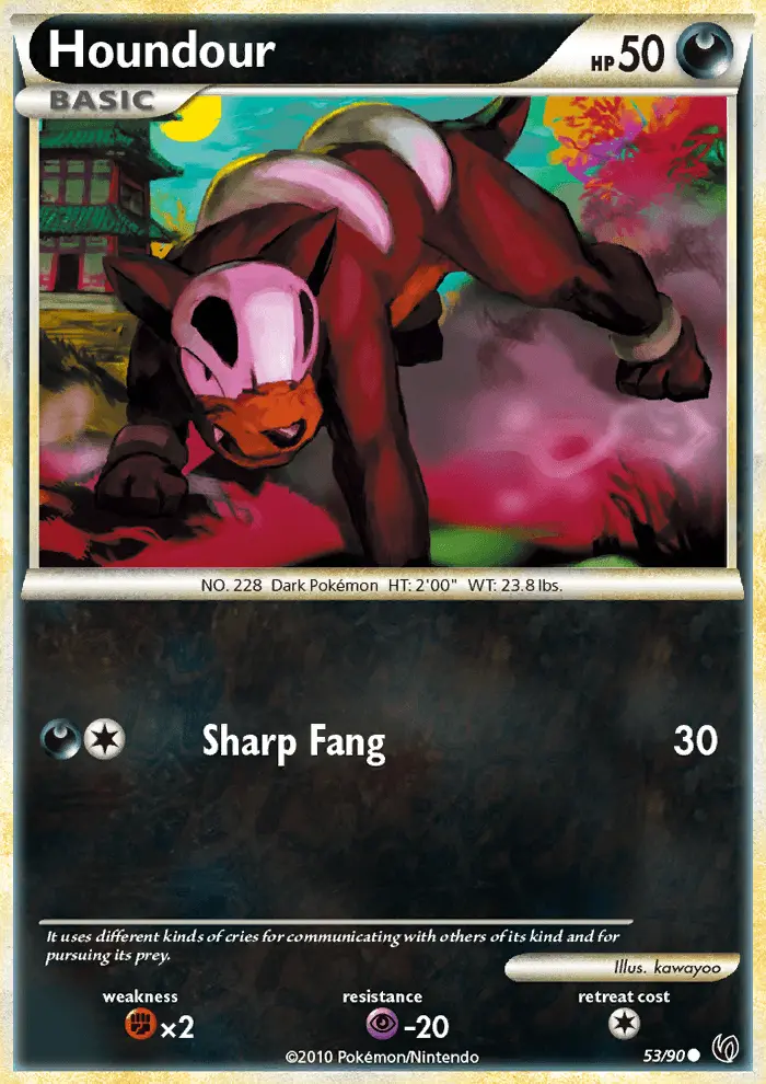 Card image of Houndour