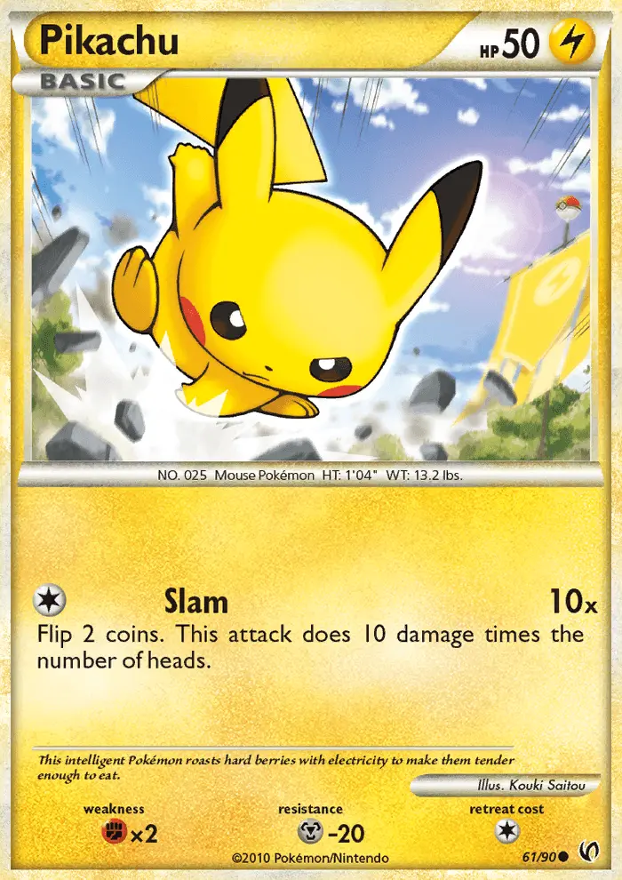Card image of Pikachu
