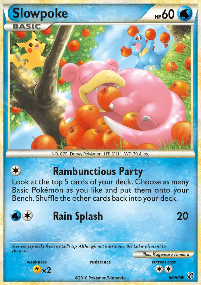 Card image of Slowpoke