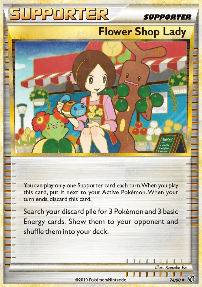 Card image of Flower Shop Lady