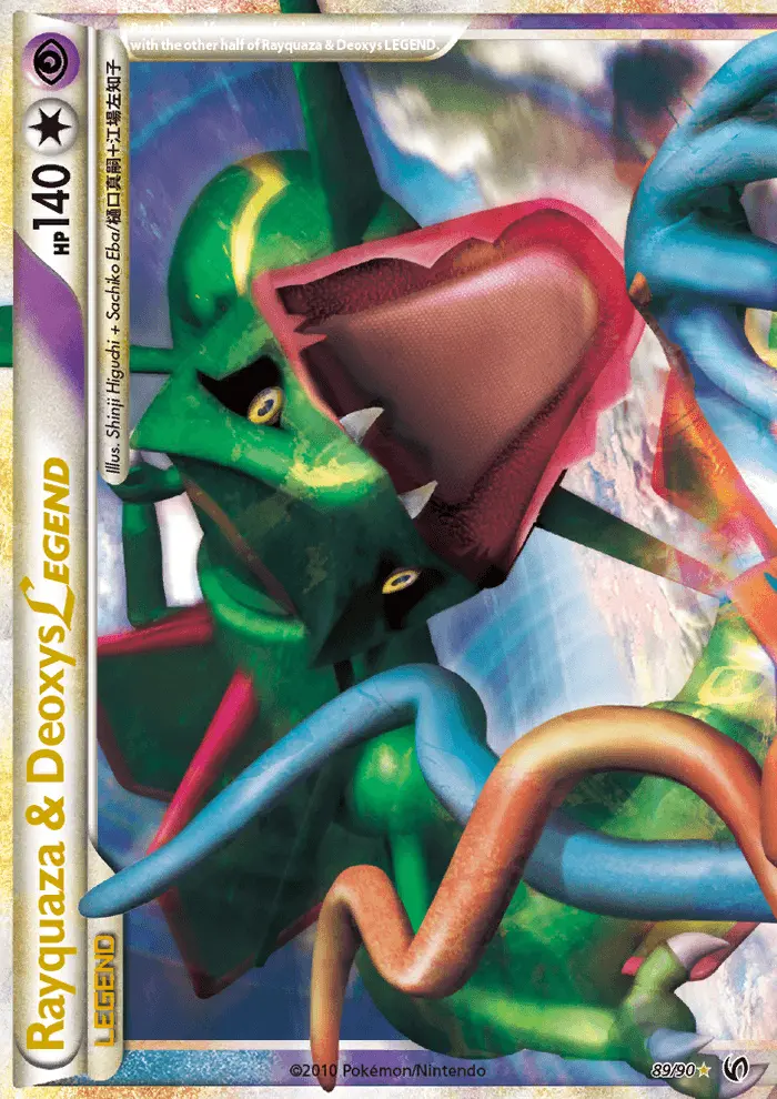 Card image of Rayquaza & Deoxys LEGEND