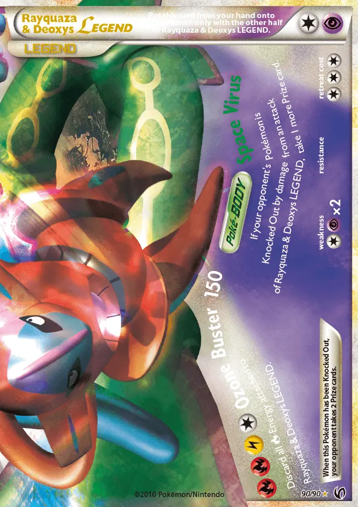 Card image of Rayquaza & Deoxys LEGEND