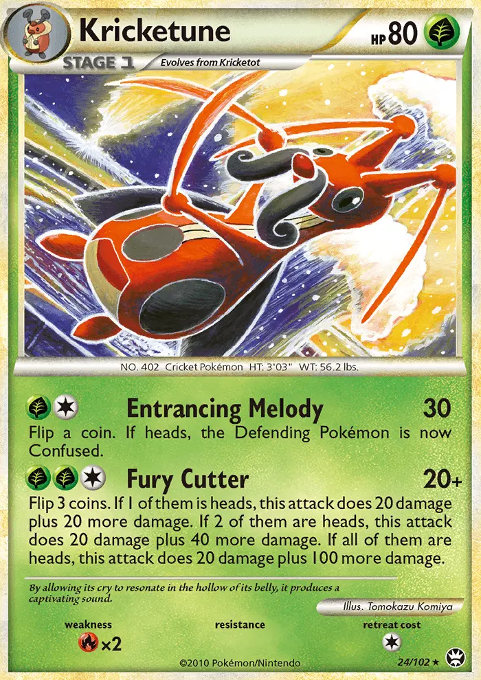 Card image of Kricketune