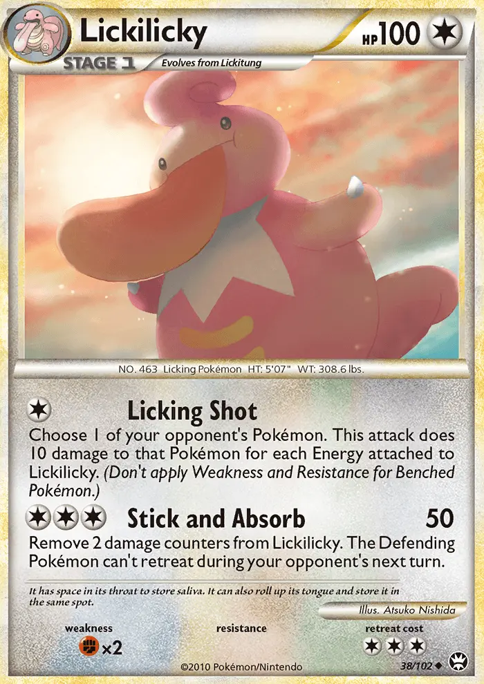 Card image of Lickilicky