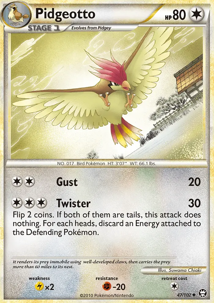 Card image of Pidgeotto