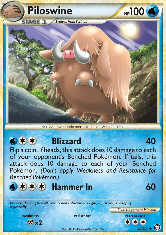 Card image of Piloswine